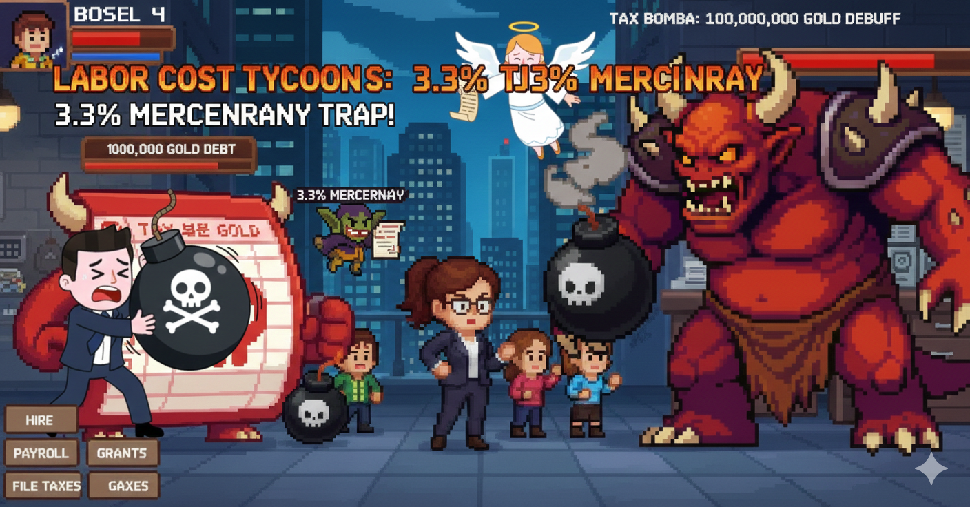 4회차. 프리랜서 용병(3.3%)의 유혹? 잘못 쓰면 '광역 데미지' 입습니다!